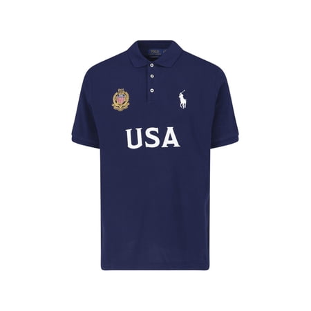 Polo Ralph Lauren Classic Fit Polo Shirt With Usa Prints (Men's)