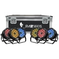 thumbnail image 1 of Set de 6 Cañones AlienPro 55-KIT-18X15E 200W RGB DMX10 6 Ch Esclavo, 1 of 5