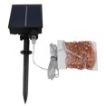 thumbnail image 4 of Luz de Alambre de Cobre Solar, 8 Modos de Iluminacióción Luces de Cuerda Solar Al Aire Libre 200 Cuentas LED SUPER Brillantes Para Balcones, 4 of 7