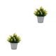 thumbnail image 3 of Bearachild Planta artificial Elegante Bajo mantenimiento Durabilidad duradera Plantas artificiales para interiores o exteriores amarillo 2Conjunto, 3 of 6