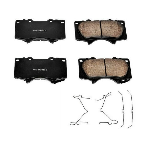 Front Brake Pad Set - Compatible with 2021 - 2022 Toyota Tacoma