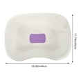 thumbnail image 2 of OUNONA Hair Washing Tray for Home Use Plastic White 1Pack, 2 of 8