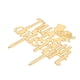 thumbnail image 3 of Palitos decorativos brillantes para bodas, fiestas y festividades Adornos para tartas de acrílico espejado, 3 of 8
