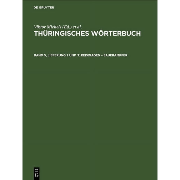 Reisigagen - Sauerampfer (Hardcover)