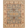 thumbnail image 1 of Safavieh Antiquities Collection AT847A Handmade Traditional Oriental Blue and Ivory Wool Area Rug (3' x 5'), 1 of 3