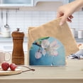 thumbnail image 6 of Flower Blossom Drop Napkin Holders for Tables Napkin Stand Paper Holder Organizer Tabletop Tissue Box Dispenser, 6 of 8