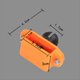 thumbnail image 4 of Soporte de Bola Redonda de 17 mm para Coche, Accesorio Universal para Walkie-Talkies, Fácil Instalación, con Ventosa. C, 4 of 5