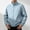 Light Blue, variant on Fall Jackets for Men Windbreaker Stand Up Collar Full Zipper Solid Color Fashion Casual Outerwear with Pockets Black S