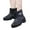 Black, variant on Waterproof Rain Boots for Women Low Heels Ankle Short Booties Chelsea Garden Shoes Black 7.5