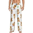 thumbnail image 2 of Kdxio Tigers go in for Sports Print Men's Sleep Pajama Pant Lounge Pants with Pockets, 2 of 8