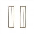 thumbnail image 3 of Personality Earrings Leaves Beautiful Diamond Earrings Irregular Mesh, 3 of 9