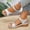 Silver, variant on YLOMAY Wedge Sandals for Women Women's Fashion Casual Fish Mouth Spring and Summer New Breathable Wedge Heel Thick Bottom Beach Sandals Summer Wedding Guest Sandals Clearance Sales