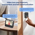 thumbnail image 6 of SNGMN Intelligent Visual Doorbell With Display Screen Low Power Wireless Video Doorbell Intercom Monitoring Directly Connected To Non WiFi, 6 of 7