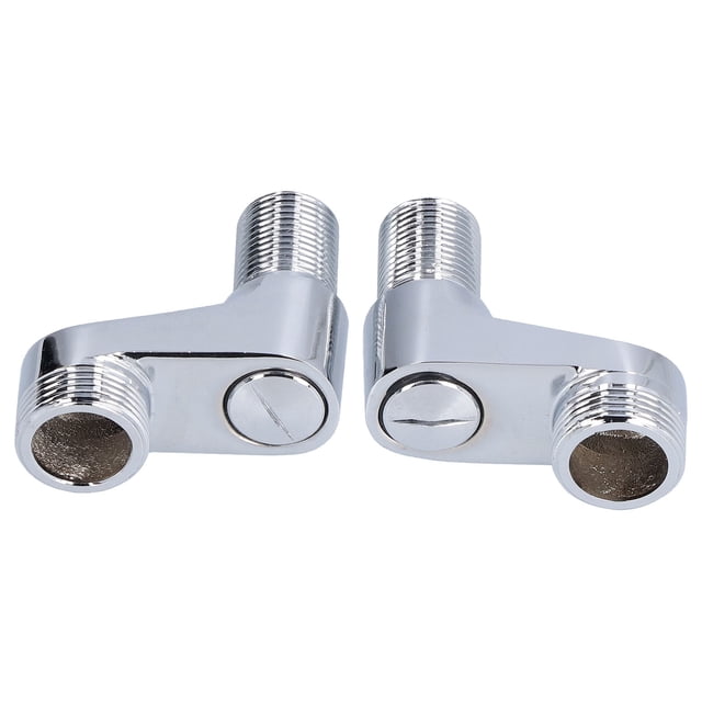 Adaptador de Batidora de Ducha, Swing de Grifo de Ducha resistente a la Corrosión G1/2 A G3/4 Buen Sellado Ajustable Con Juntas para El Hogar Para El Baña