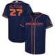 thumbnail image 1 of Nueva Camiseta De Béisbol Cardigan Astros Baseball #27 Altuve Summer Sportswear City Edition Blue-S (36), 1 of 2