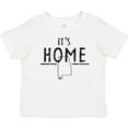 thumbnail image 3 of Inktastic It's Home- Alabama State Outline DIstressed Text Boys or Girls Baby T-Shirt, 3 of 5