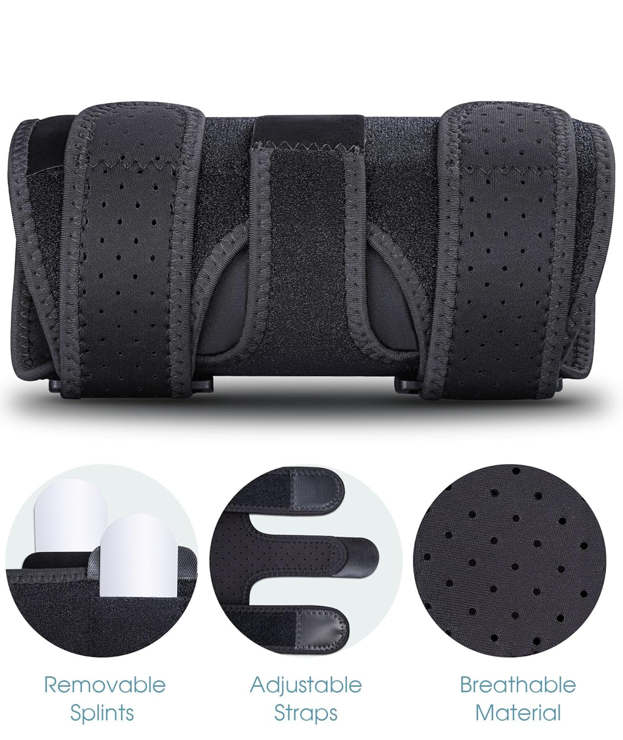 Elbow Brace,Comfortable Night Elbow Sleep Support,Elbow Splint, Adjustable Stabilizer Splints, Cubital Tunnel Syndrome,Tendonitis,Ulnar Nerve,Tennis,Fits for Men and Women(Fits Most)