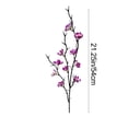 thumbnail image 4 of Rijanmt Artificial Plum Flower Wintersweet Blossom Decor,Plum Fake Peach Branches,For Chinese Style Home Vase Arrangements,Table Centerpieces For Wedding Office Bedroom Party Decor,21.25" H,, 4 of 9