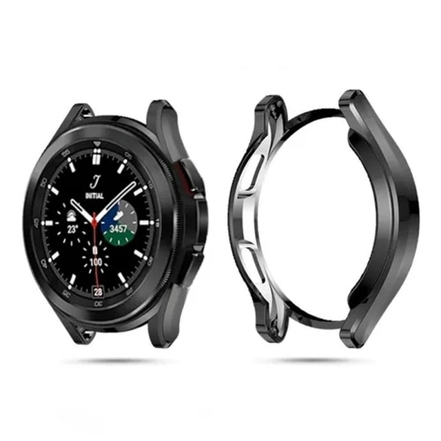 Funda protectora + 4 de cristal templado para Samsung Galaxy Watch 4