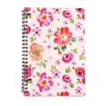 thumbnail image 2 of CHENjy Hard Cover Spiral Notebook, Loose Coil Journal with Thickened Binding Design, Lined Diary for Daily Writing and Note Taking, Pink, 2 of 7