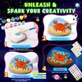 thumbnail image 2 of Rock Painting Kits for Kids, Glow in the Dark Rock Arts and Crafts Supplies, Craft Kit for Kids Creative DIY Gift for 6 7 8 9 10-12 Year Old Boys Girls, 2 of 7