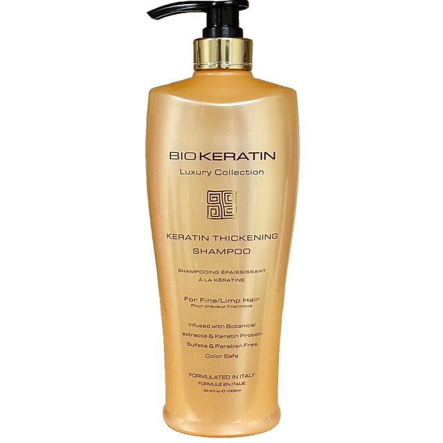 Champú de volumen extra Bio Keratin Luxury Collection 33.8 oz