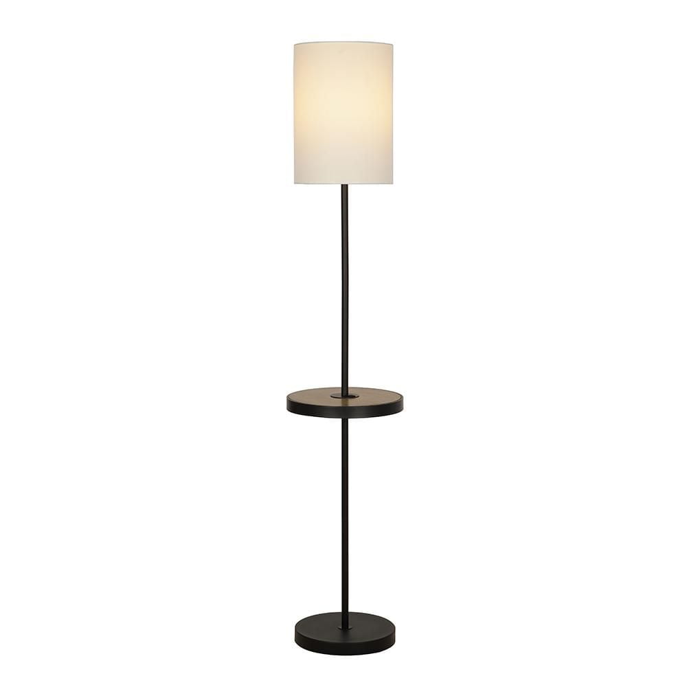 Hometrends Multi-functional Floor Lamp with Shelf and USB Charging