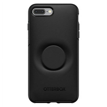 UPC 660543495826 product image for OtterBox Otterbox Otter + Pop Symmetry Series for iPhone 8 Plus/7 Plus  Black | upcitemdb.com