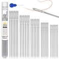 thumbnail image 1 of Agujas de Coser JNENERY de Acero Inoxidable 30 piezas Ojo Grande, 1 of 7