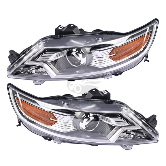 Headlights Halogen for Ford Taurus 2010-2012 SE SEL Lights Pair