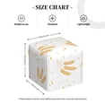 thumbnail image 3 of Picia Wheat Pattern Tissue Box Cover,PVC Leather Square Holder,Tissue Box Holder with Magnetic Bottom,Facial Paper Organizer Dispenser-5.2"X5.2"X5.2", 3 of 8