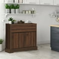 Gymax Buffet Sideboard Server Cupboard Console Table W/ Storage