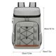 thumbnail image 4 of Coolers Backpack Insulated Leakproof with Lunch Compartment Water-resistant for Men/Woman Picnics Travel Sports Large Capacity Lightweight Waterproof, 4 of 5