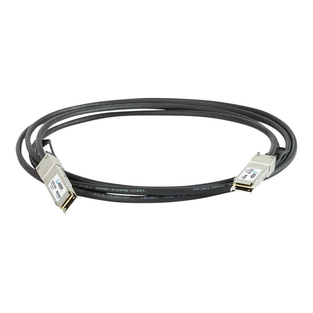 Axiom - Direct attach cable - QSFP28 to QSFP28 - 10 ft - twinaxial - passive