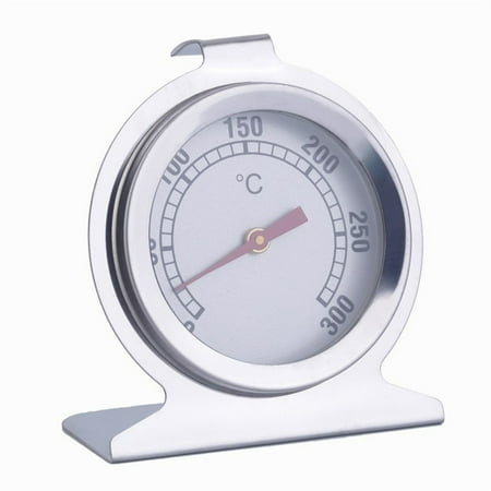 Stainless Steel Oven Cooker Thermometer Temperature Gauge Mini Thermometer Grill Temperature Gauge for Home Kitchen
