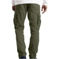 Cargo Pants for Men, Cotton Camo Casual Pants, Hiking Pants Workout