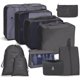 thumbnail image 1 of Bolsa de almacenamiento de viaje, juego de 10 piezas, organizador de ropa para equipaje de viaje, bolsa de almacenamiento, juego de almacenamiento simple y separado, 1 of 5