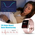 thumbnail image 4 of Relojes de pulsera,Reloj inteligente, reloj inteligente compatible con teléfono Android iPhone Vhermosa  CZDZ-HY184-2, 4 of 4