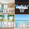thumbnail image 5 of Beach Wooden Letters - Hawaiian Desk Decor - Summer Decor - Table Decor, 5 of 5
