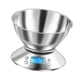 thumbnail image 5 of Báscula de cocina digital con recipiente de 5 kg/1 g para cocinar, pantalla , báscula multifunción para hornear, báscula electrónica para alimentos, 5 of 8