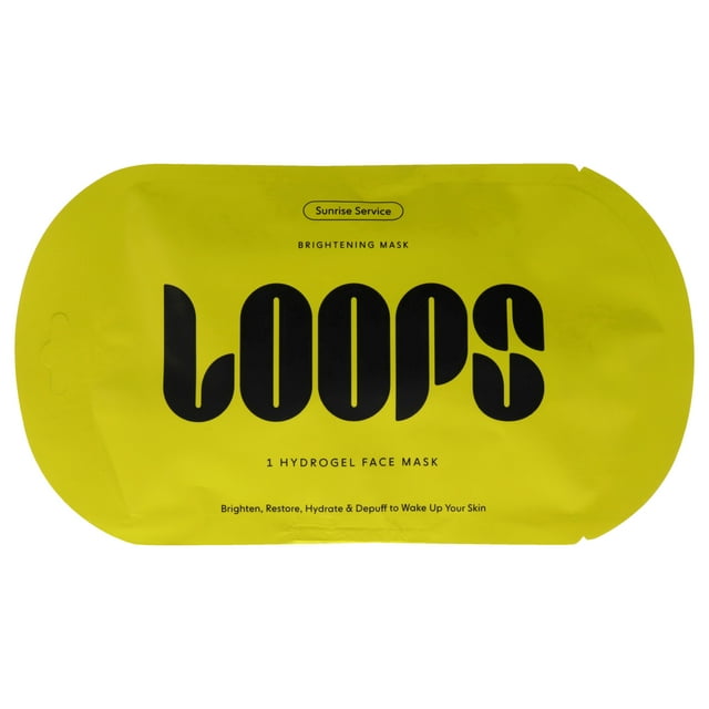 Masque Éclaircissant Sunrise Service par Loops pour Femmes - 1 Pce Masque
