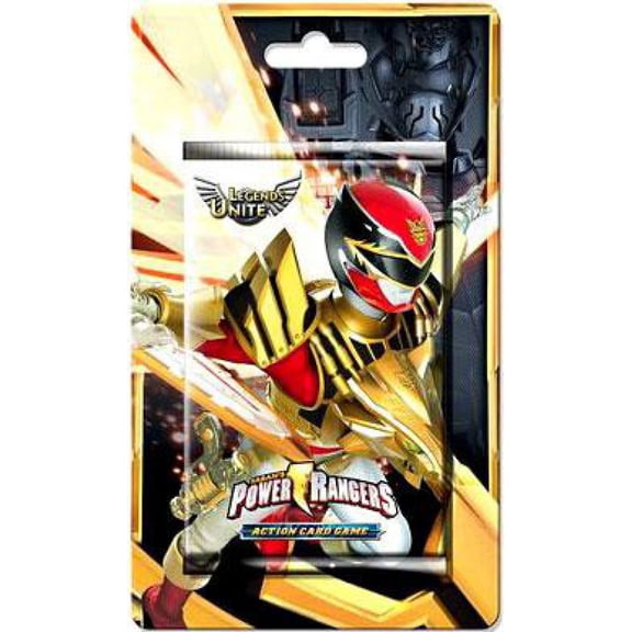 Power Rangers Action Card Game Legends Unite Booster Pack