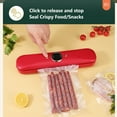 thumbnail image 6 of XEOVHV Vacuum Sealer Machine,Kitchen in the box Food Sealer Machine for Food Storage,Dry/Wet/Seal/Vac/External Vac Modes,Automatic Air Sealer with 10Pcs Vacuum Seal Bags, 6 of 8