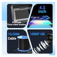 thumbnail image 5 of Portable Underwater Fishing Camera with 4.3" LCD Monitor Night Vision Waterproof Fish Finder ,High Accuracy Identification, 5 of 7