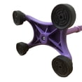 thumbnail image 4 of Baston 4 apoyos de aluminio Ajustable Eko-Mobility Ultraligero morado, 4 of 10