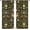 42"W x 54"L, variant on Beach Coastal Seaside Window Curtain Ocean Hawaiian Sea Sunset Reed Beach Glass Door Scenery Rustic Landscape Polyester Window Treatments for Bathroom Kitchen Home Drapes 2 Panels, 27.5x 39 Inch