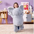 thumbnail image 3 of IKASA Large Koala Stuffed Animal Plush Toy,Giant Koala Cute Jumbo Soft Toys,Huge Big Size Fluffy Plushy Fat Oversized Plushie,Gifts for Kids Girls Boys Girlfriend Children, 3 of 5