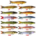 thumbnail image 2 of Tienda de artículos de pesca, cebo de pesca multisección, cebo Luya de 13,5 cm/19 g, cebo duro, cebo falso biónico, equipo de pesca, 2 of 5