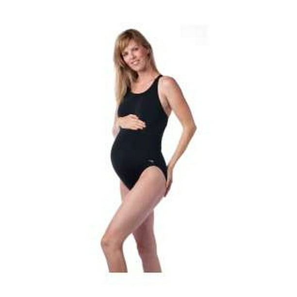 black maternity swimwear