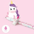 thumbnail image 3 of Legami Erasable Gel Pen - 0.7mm - Unicorn Barrel - Pink Ink - Single Pen, 3 of 4
